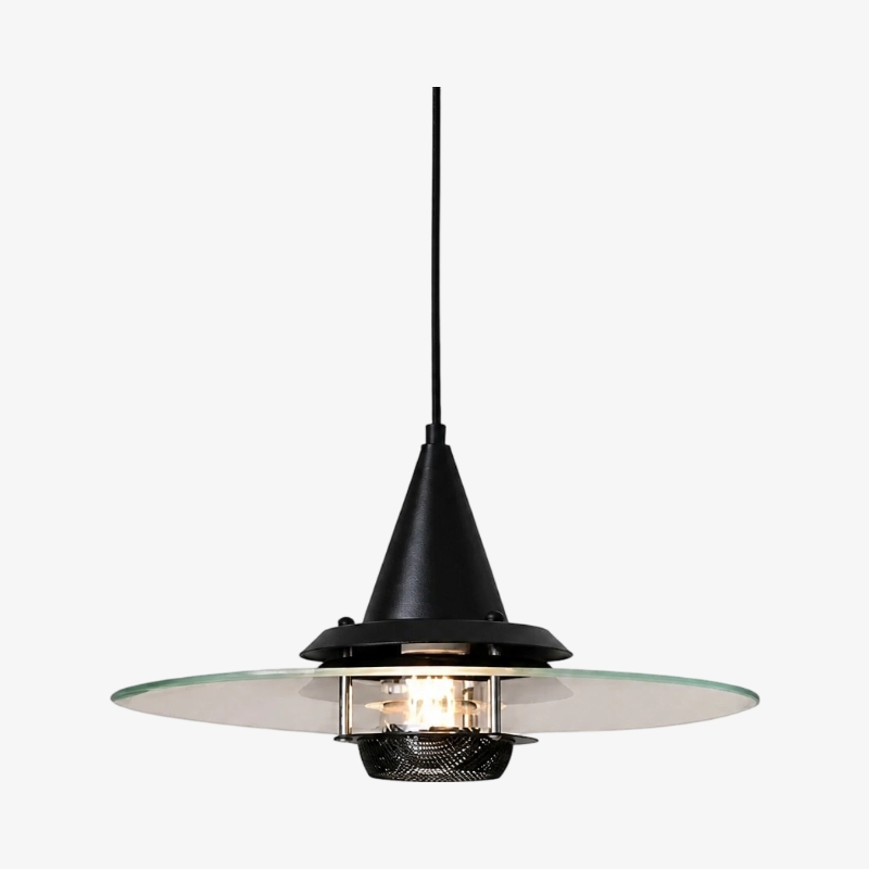 Moxellan Vintage Pendant Light - Modern UFO Pendant Lamp for Dining Room, Studio and Bar T2279