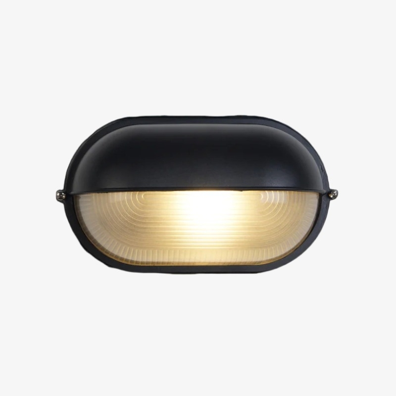 Docka Minimalist Outdoor Wall Light - Vintage Style Exterior Lighting T1200