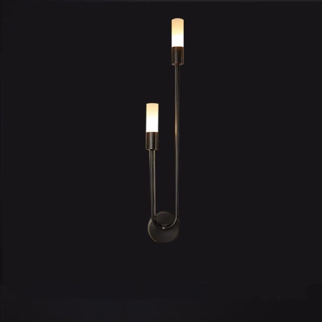 Modern Copper U-Shape Luster LED Wall Lamp M39