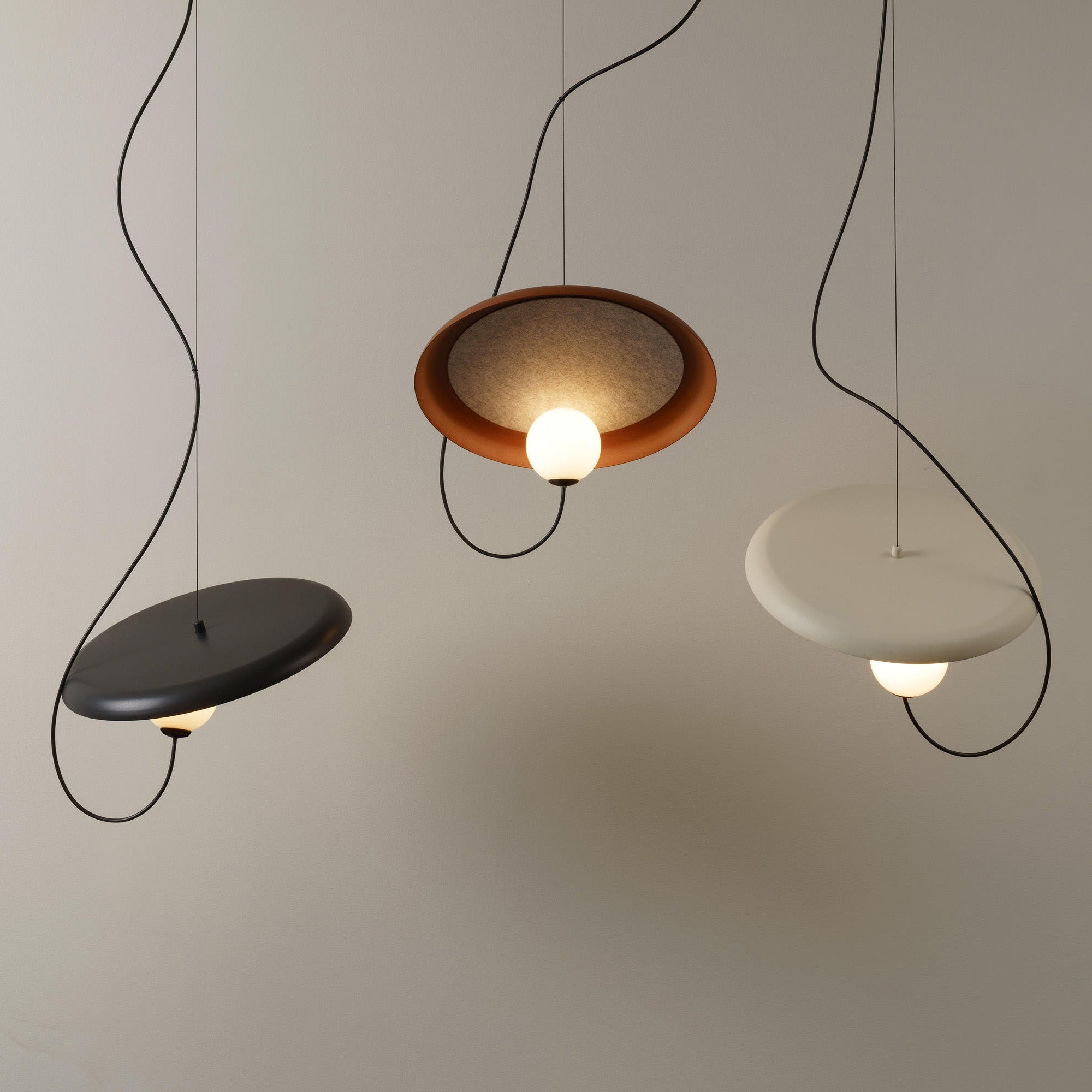 Acoustic Disc Pendant Lamp T1672