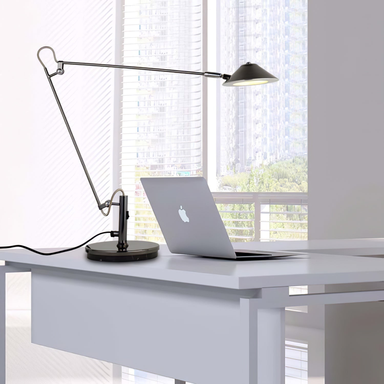 Adjustable Black Office Task Lamp T1596