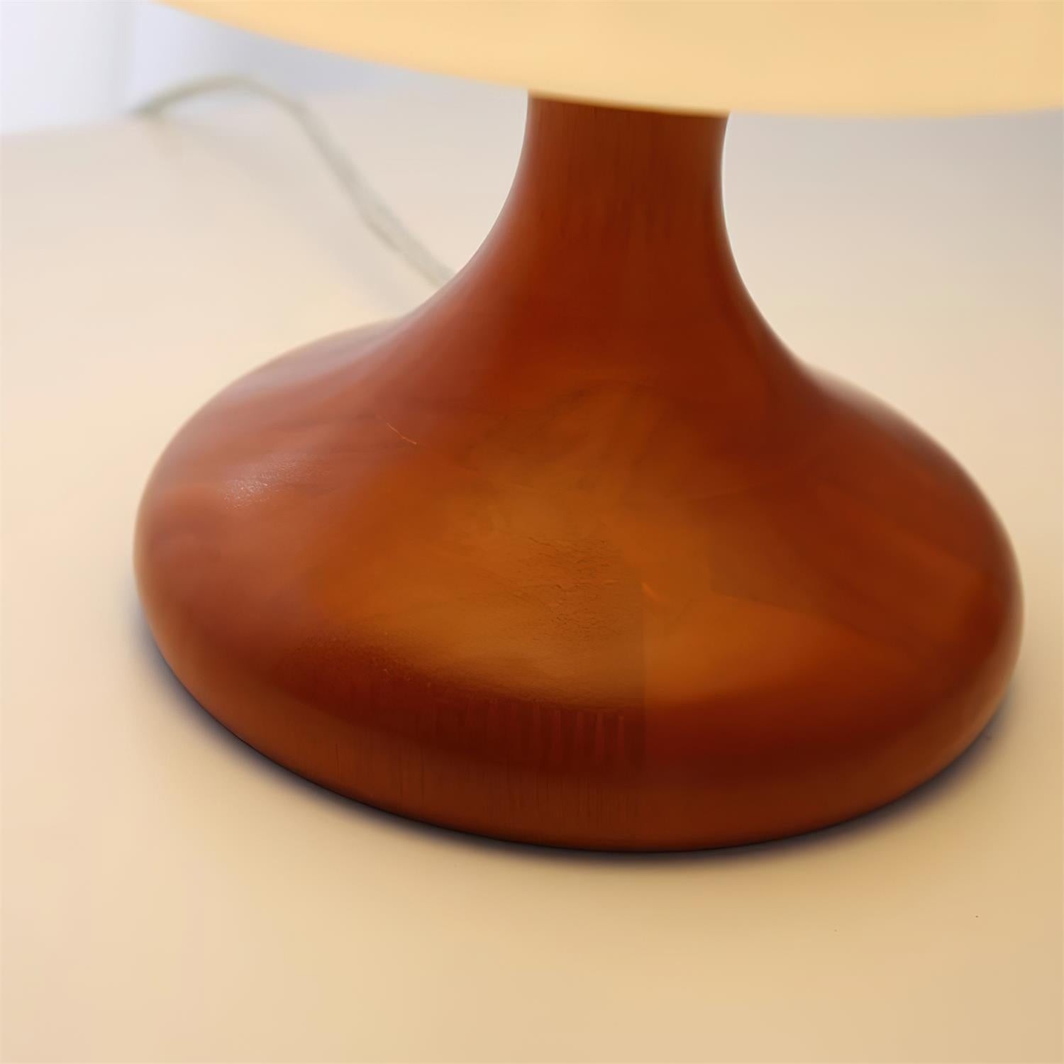 Mushroom Shape Curved Table Lamp M90