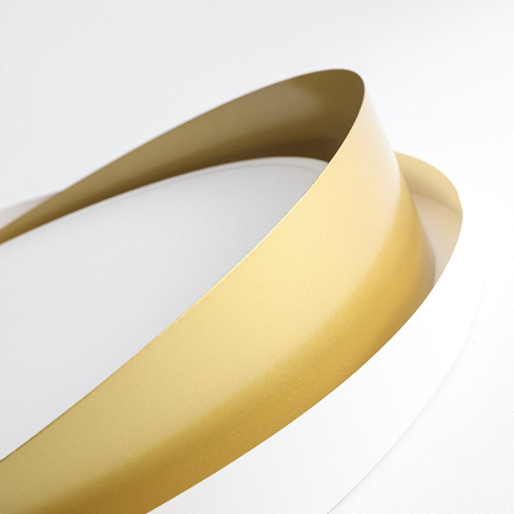 Nordic Style Modern Minimalist Wave Pattern Ceiling Lamp M424