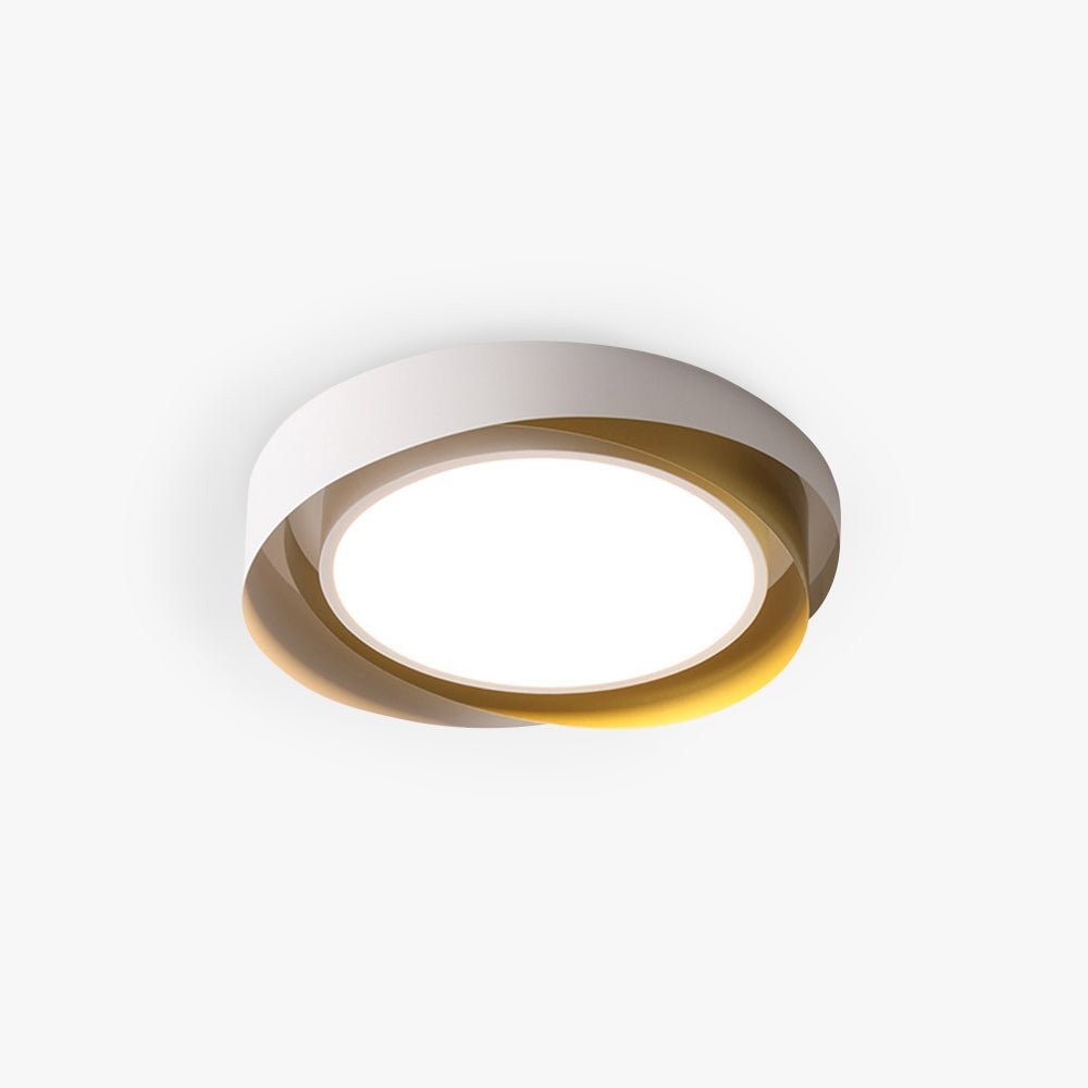 Nordic Style Modern Minimalist Wave Pattern Ceiling Lamp M424