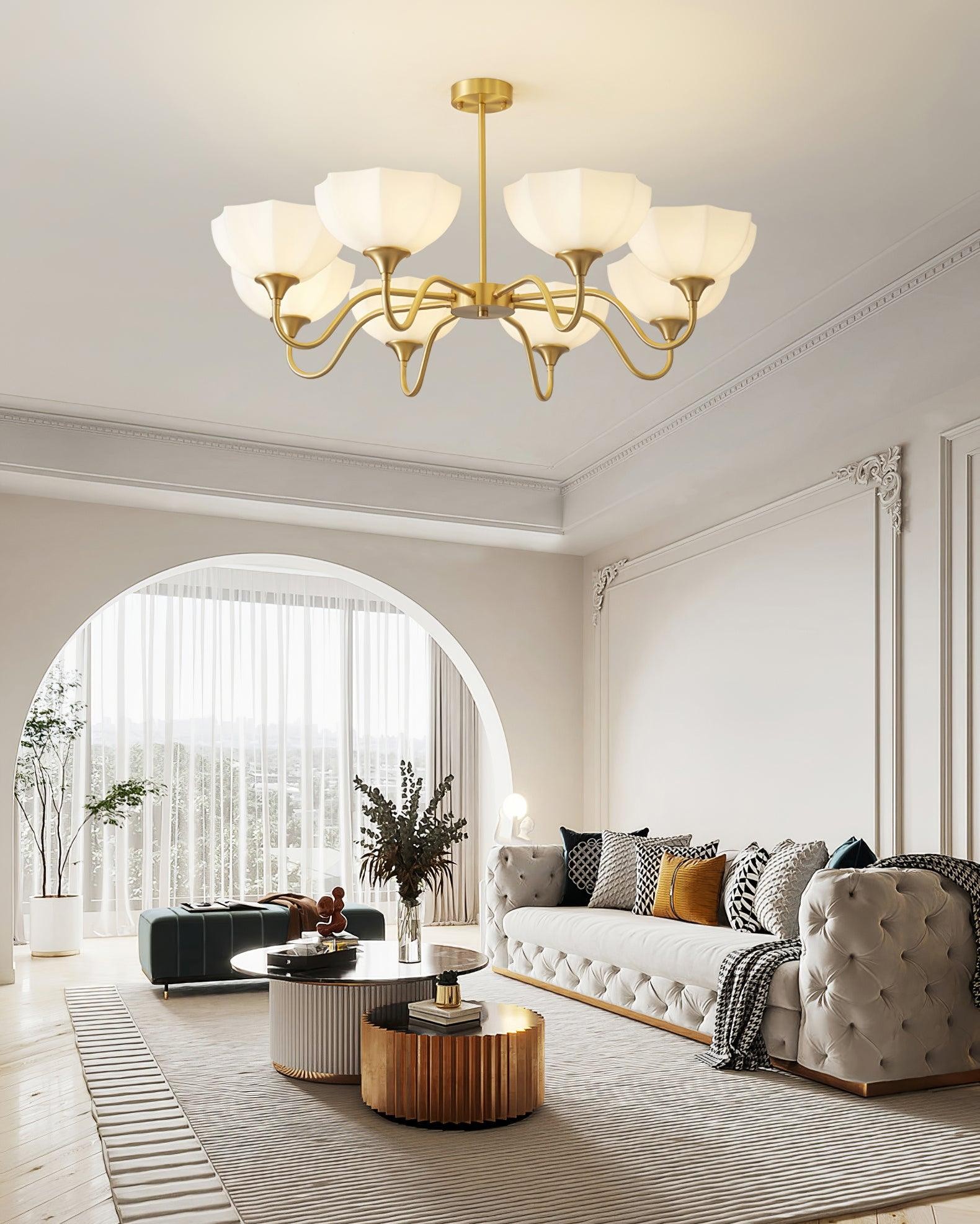 Nordic Garden Flower Glass Chandelier M204