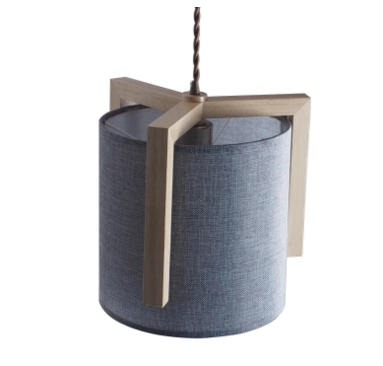 MILLER Textile Shade Hanging Light
