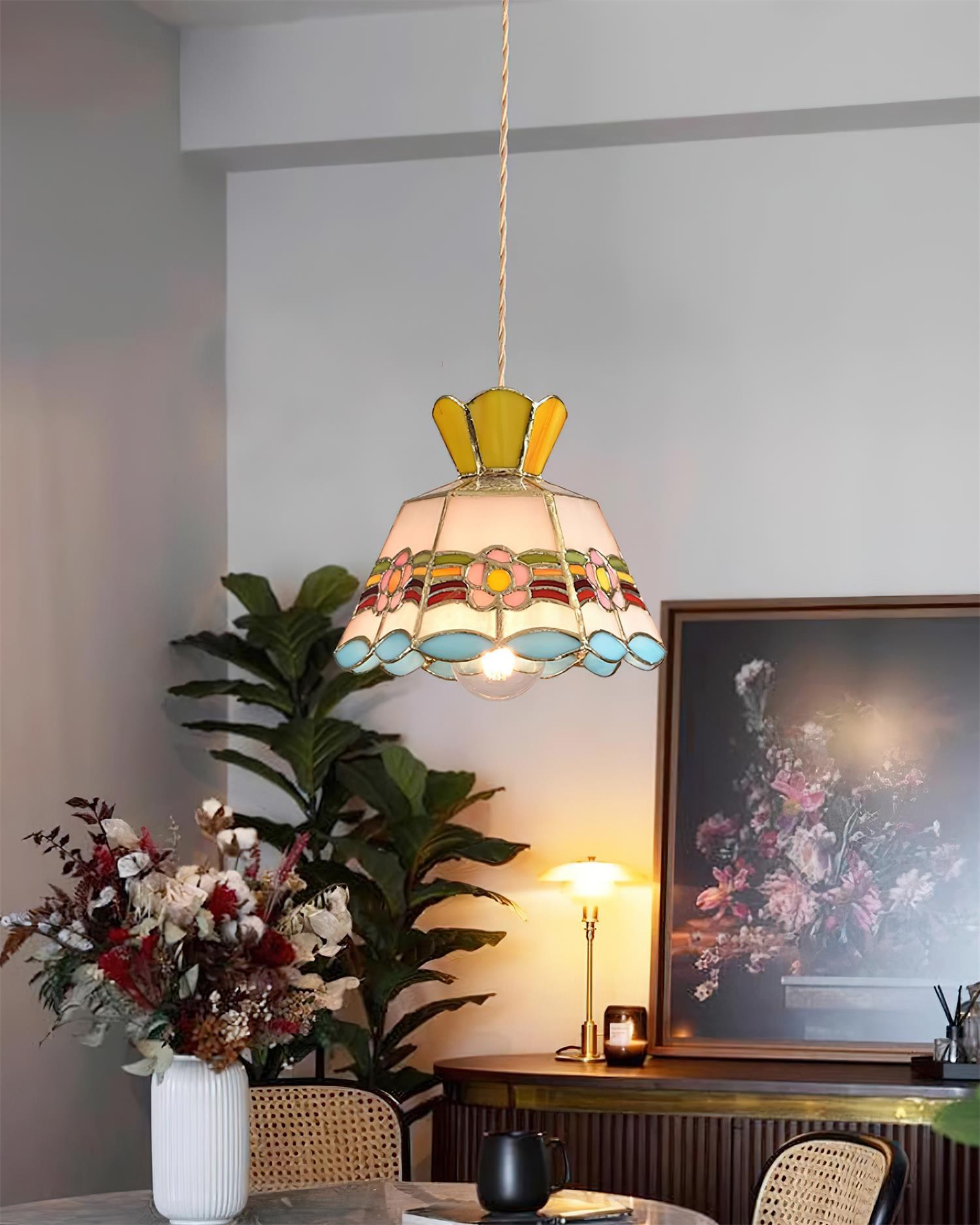 Retro Color Pendant Lamp P055