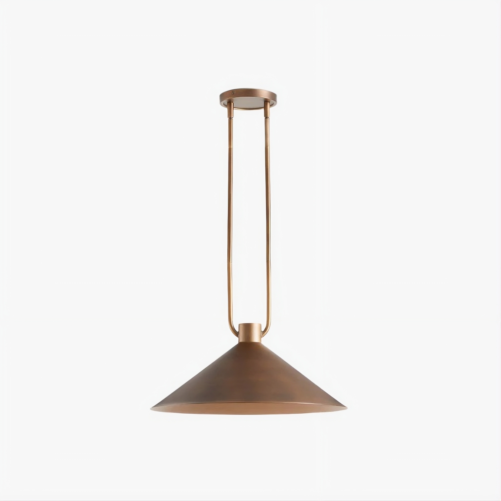 Vaxeuran Industrial Metal Cone Pendant Light - Modern Industrial Design for Kitchens and Dining T1223