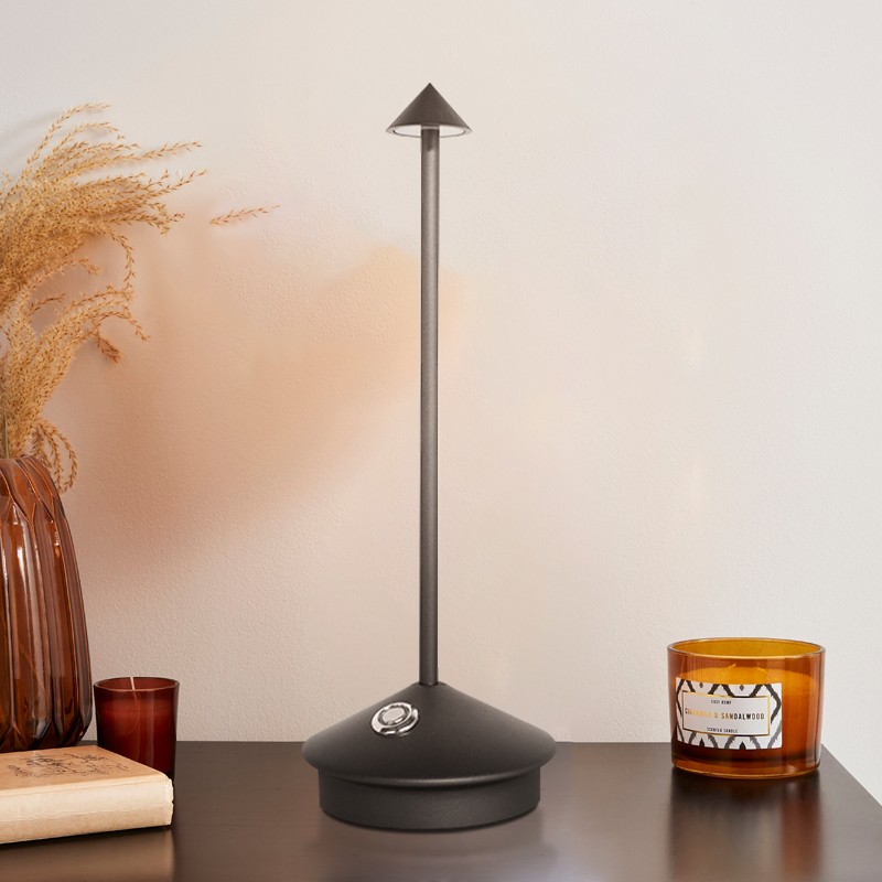 Glimma Rechargeable LED Table Lamp - Modern Portable Lamp for Living Room