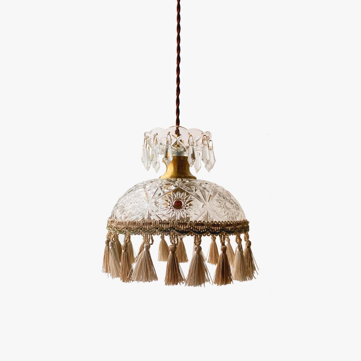 Bowl Tassel Pendant Light M387