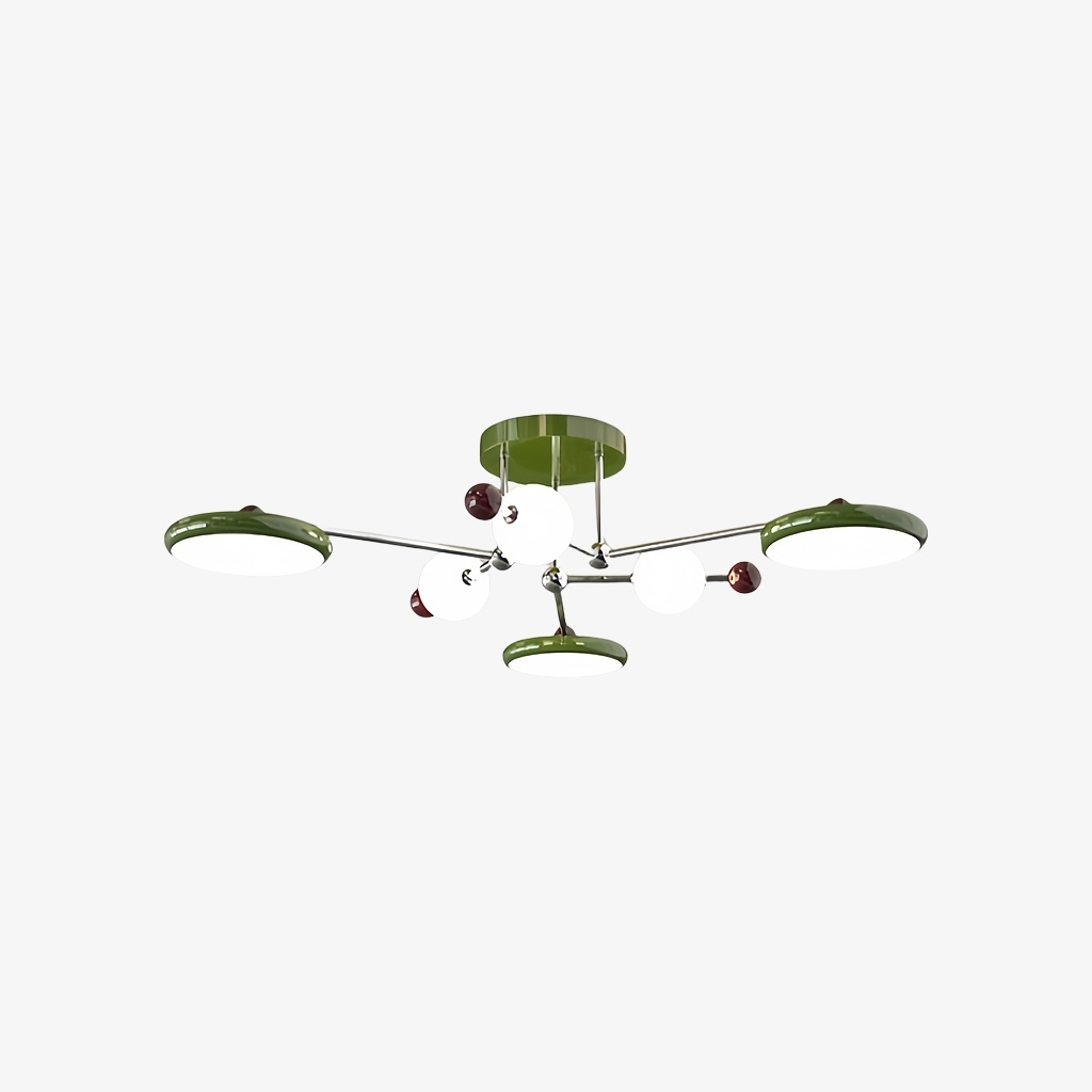 Bauhaus Style LED Ceiling Lamp - Branch Design for Living Room S390