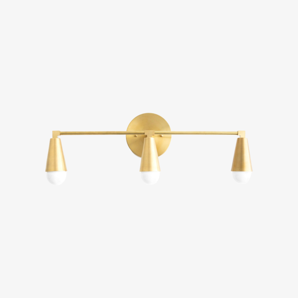 Pyralis Cone 3 Light Vanity Light - Modern Sconce T301