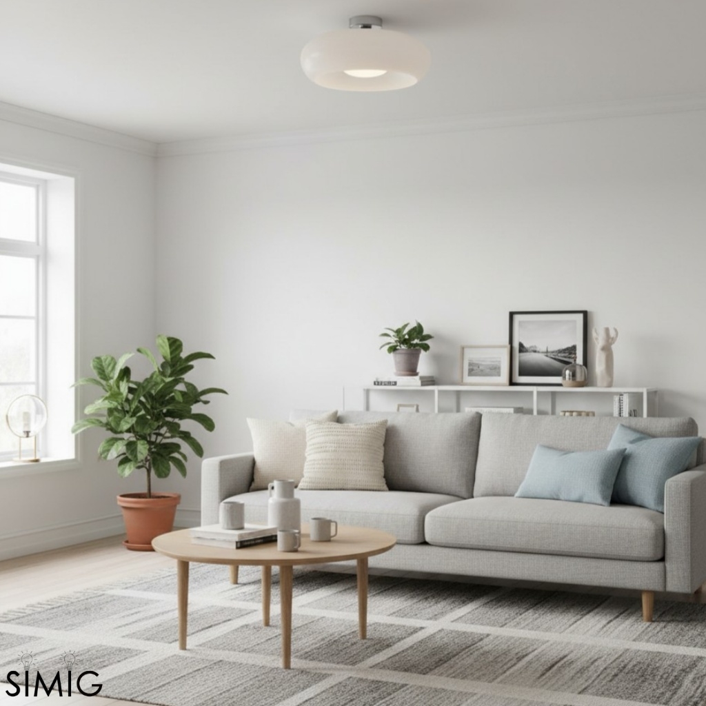 Minimalist Bauhaus Pendant/Ceiling Light S85