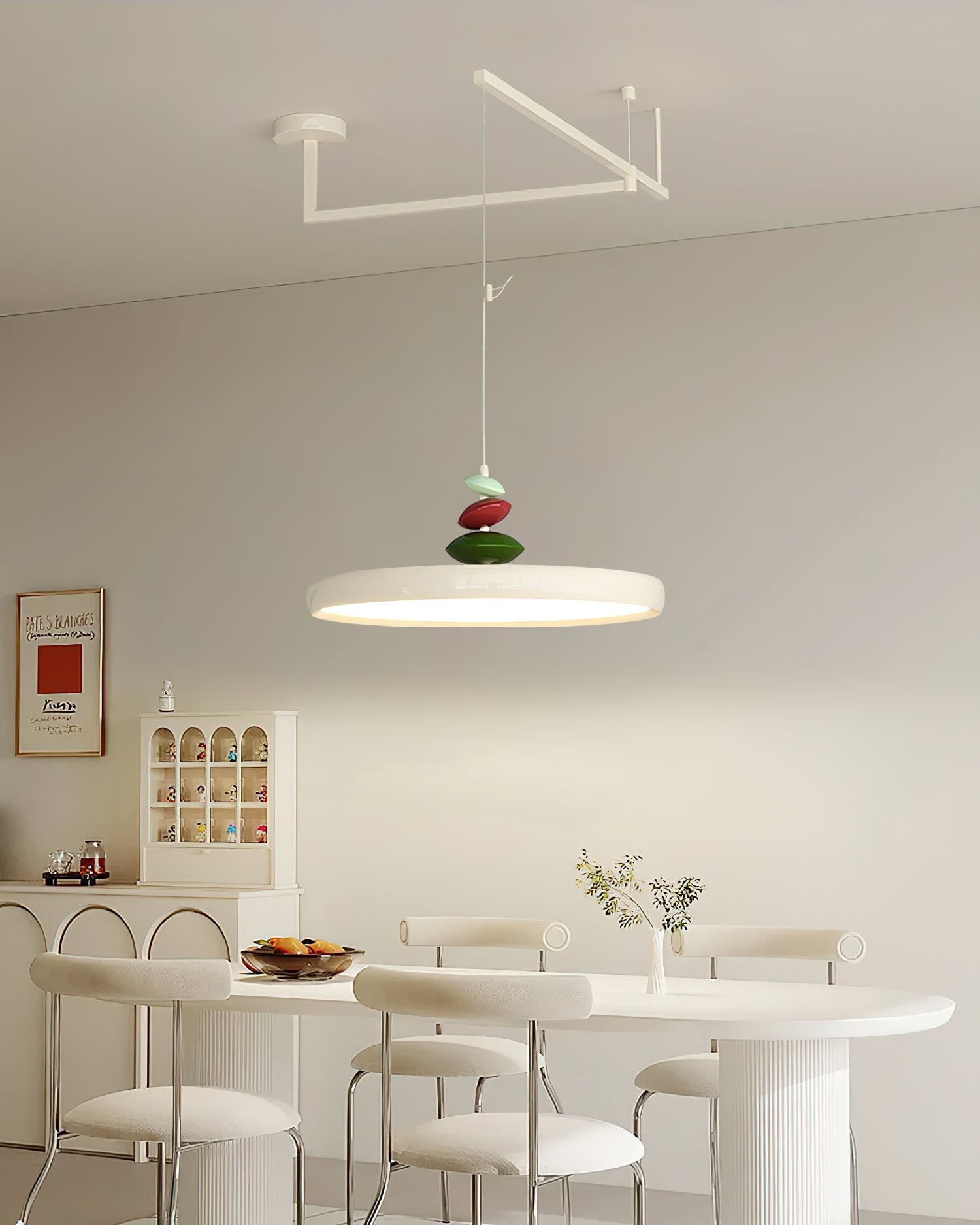 Simple Rocker Arm Flying Saucer Creative Chandelier M274