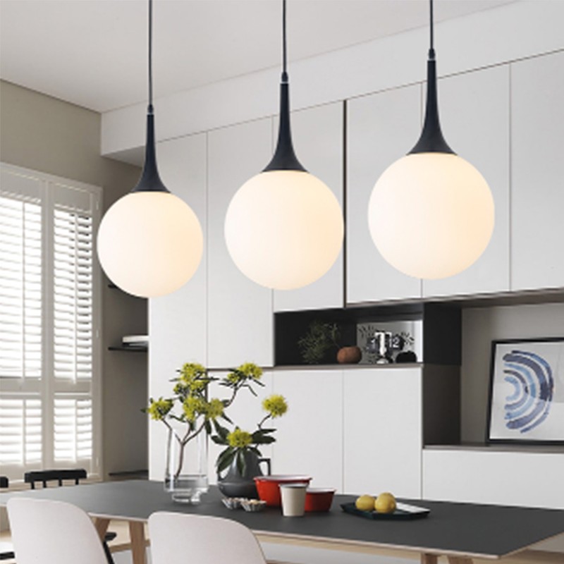Ariella Teardrop Glass Pendant Lamp