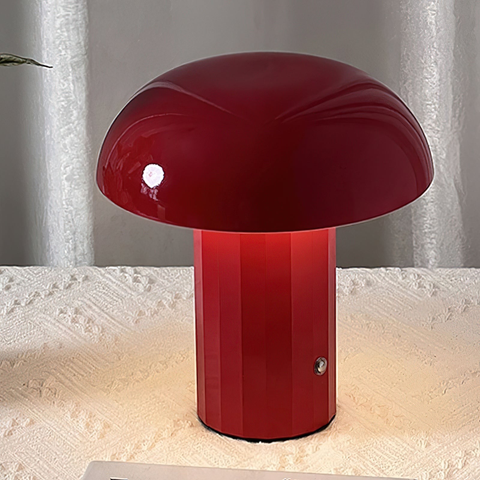 Mushroom Portable Bedside Table Lamp For Bedroom M95