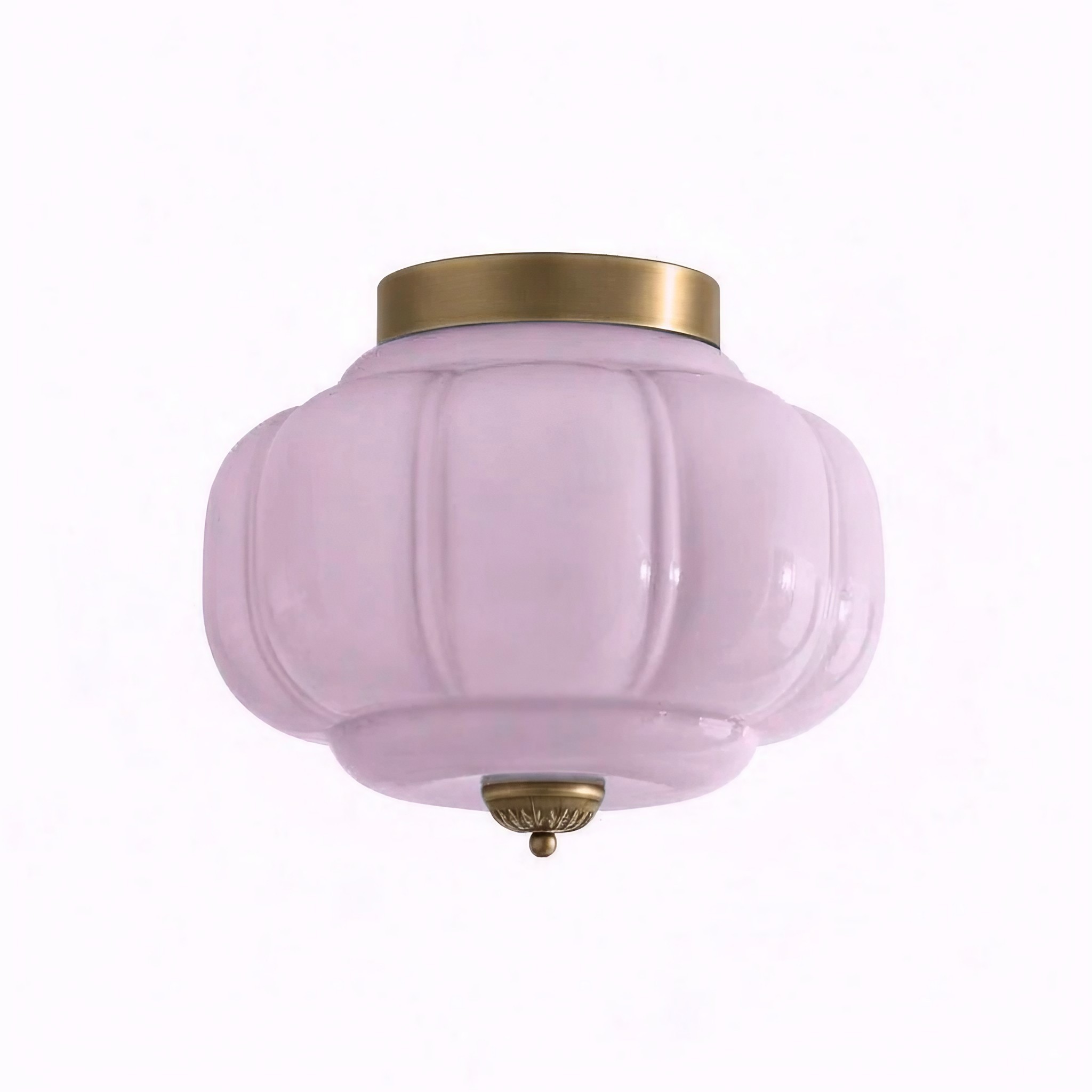 Eloise Ceiling Light - Elegant Retro Brass Ceiling Light for Living Room G55