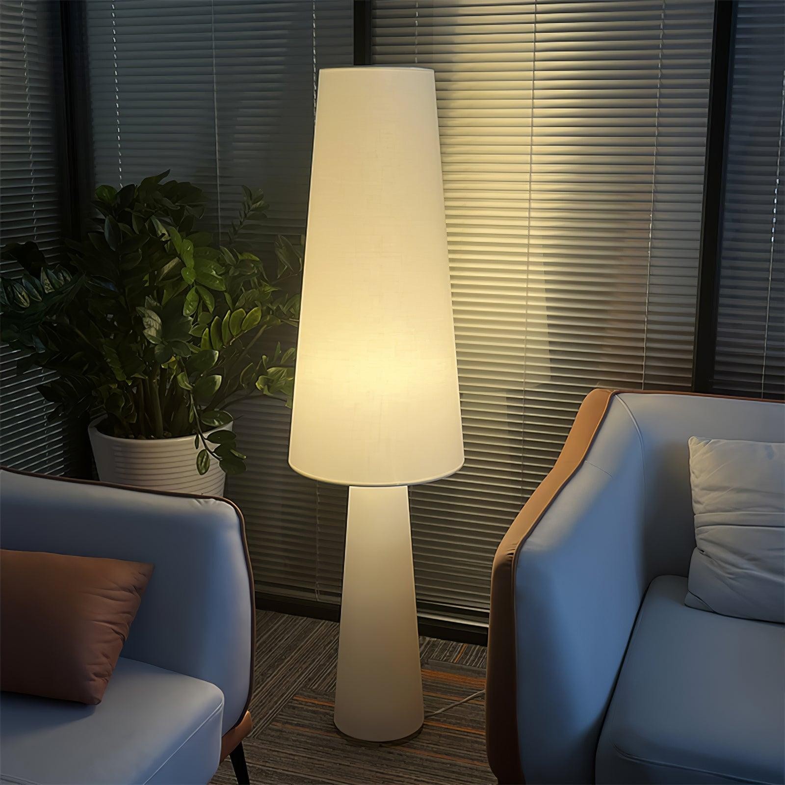 Column Fabric Floor Lamp Suitable For Living Room M561
