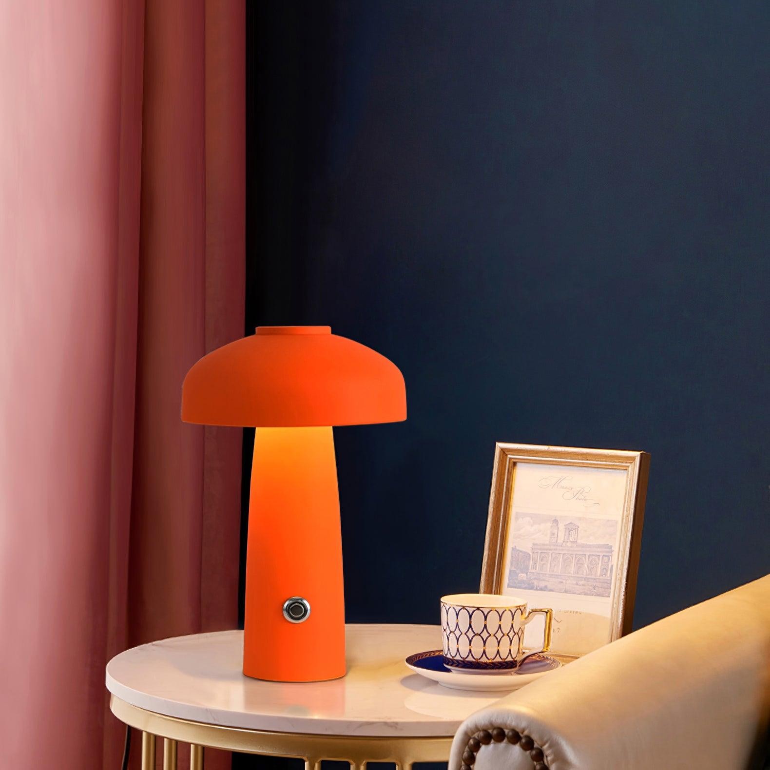 Mushroom Built-in Battery Table Lamp M544