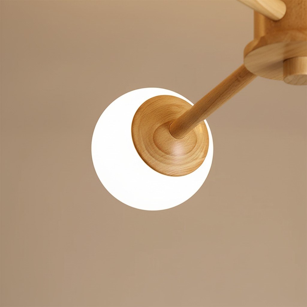 Orrise Molecular Design Ceiling Lamp - Artistic Branch Lighting Chandelier for Home Spaces T526