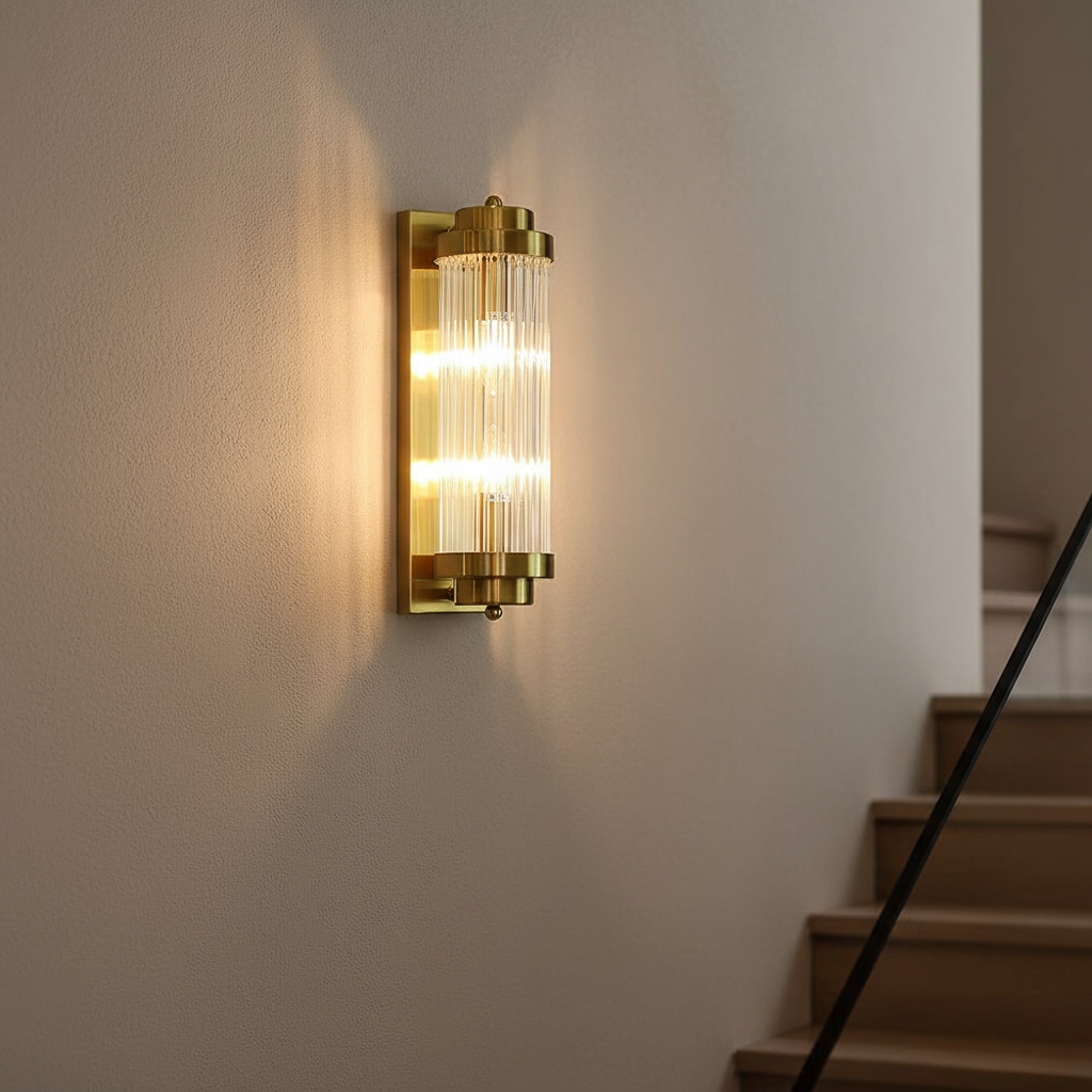 The Offset Pillar Wall Light T2016