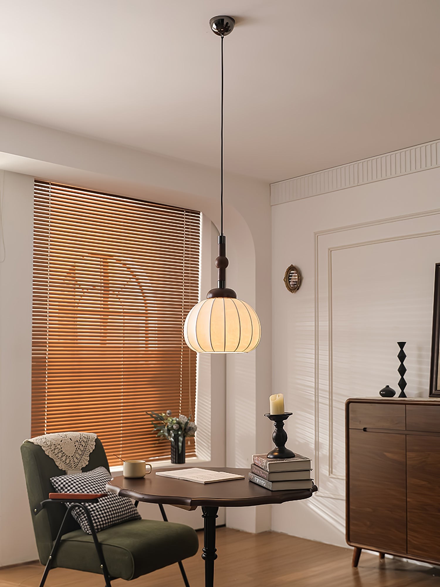 Silk Globe Pendant Lamp M411