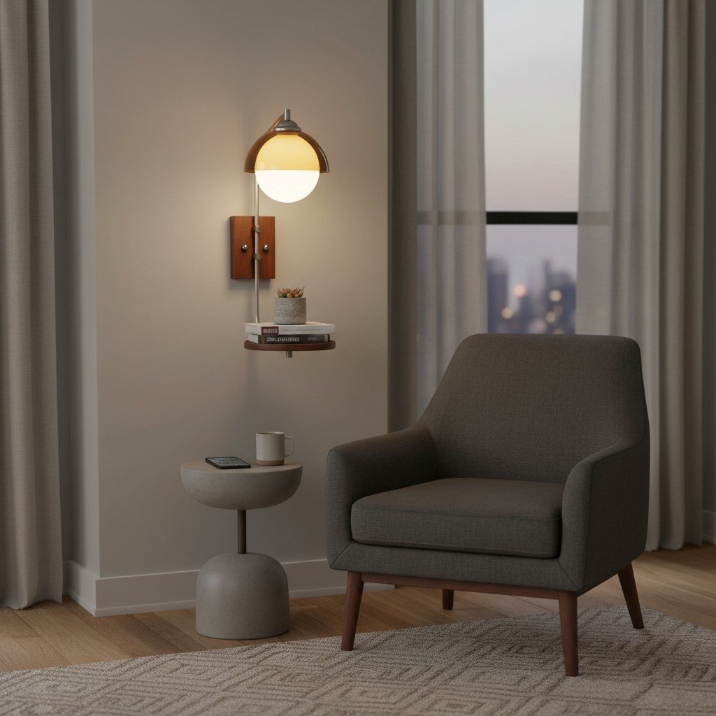 Afterglow Sunset Dual Shade Wall Lamp - Living Room Bedroom T588