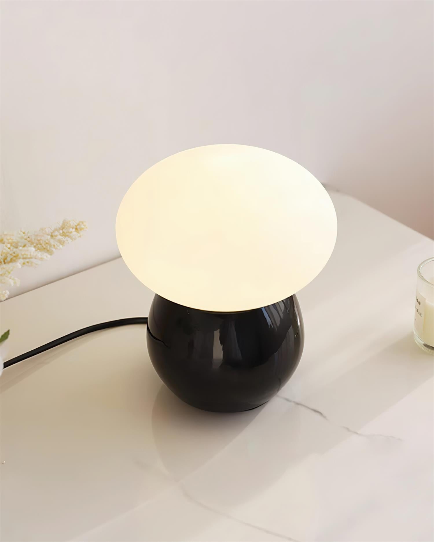 Modern Cream Style Mushroom Table Lamp M224
