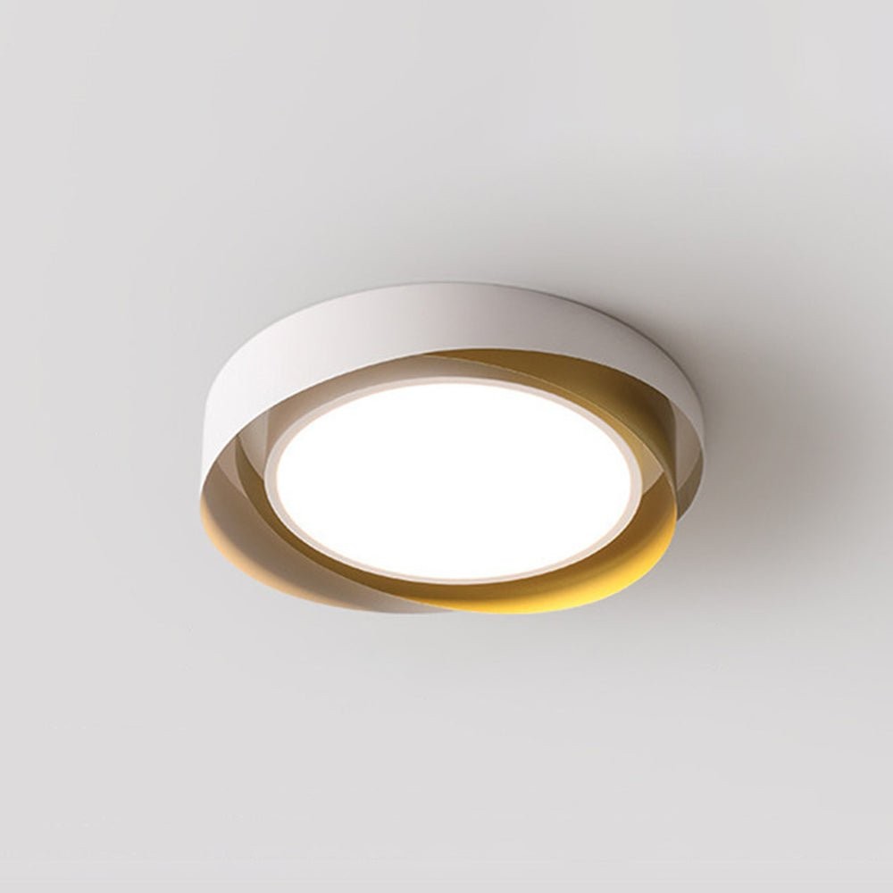 Nordic Style Modern Minimalist Wave Pattern Ceiling Lamp M424