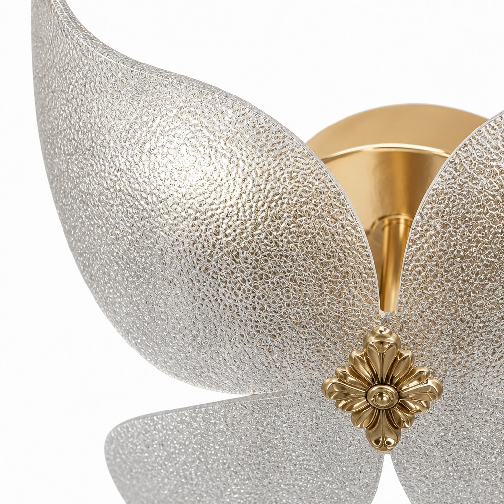 Lucenda Butterfly Decorative Ceiling Lamp - Elegant Retro Lighting for Corridor and Balcony T2234