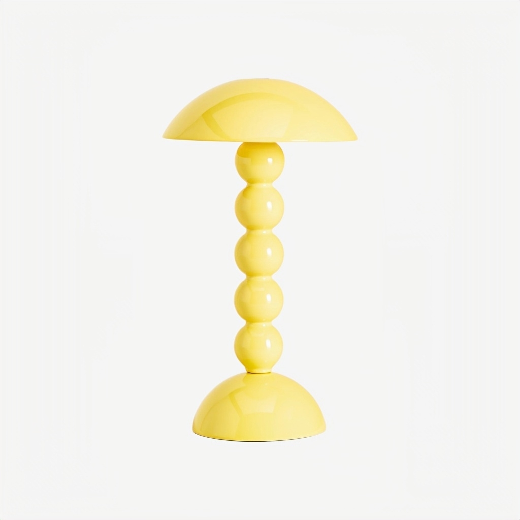 Modo LED Table Lamp - Orb-Stacked Base Mushroom Shade Perfect for Living Room or Bedroom T722