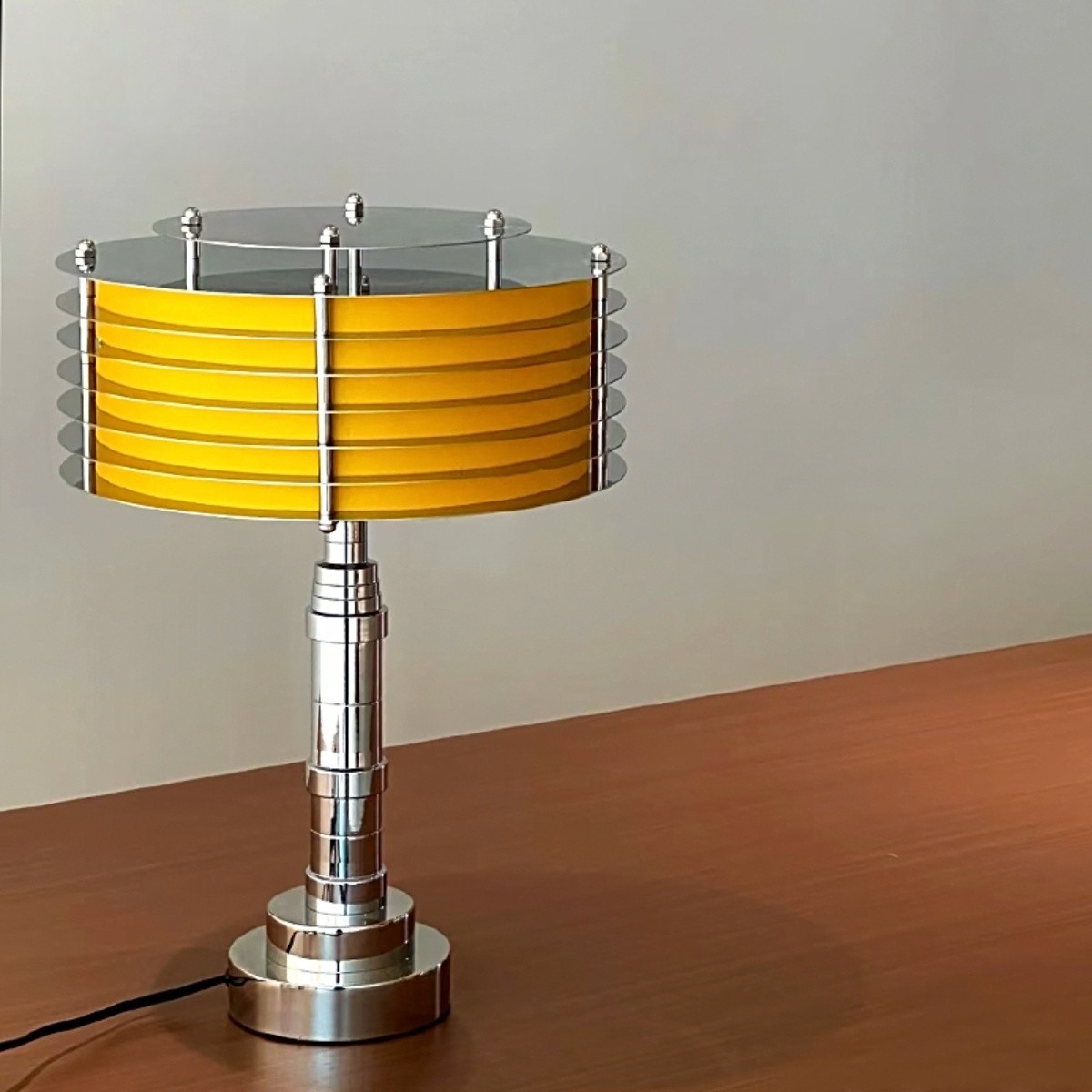 Modern Layered Lamps in Stainless Steel – Table & Floor Options S257