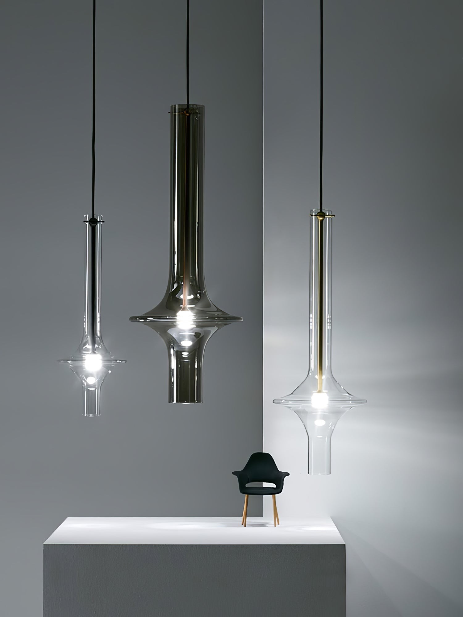 Modern Creative Glass Tube Pendant Lamp M02