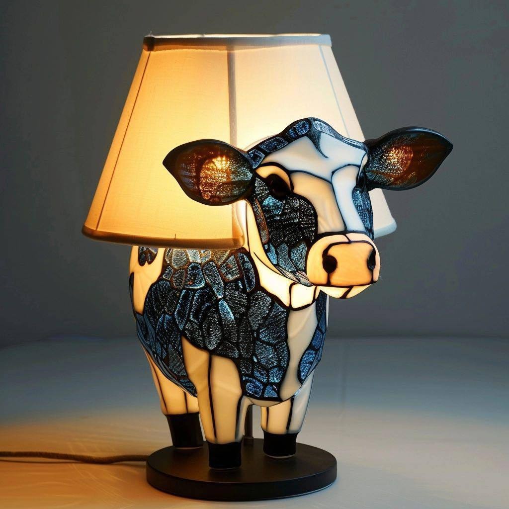 Magical Animal Statue Resin Table Lamp M537