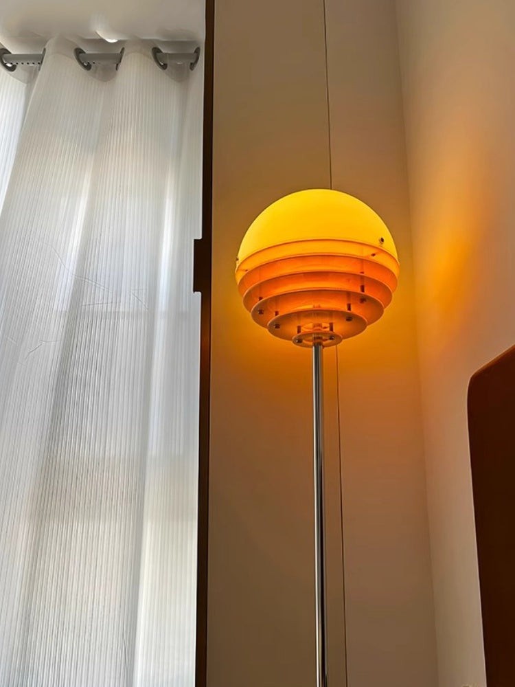 Afterglow Sunset Tiered Floor Lamp - Modern Lamp for Living Rooms G77
