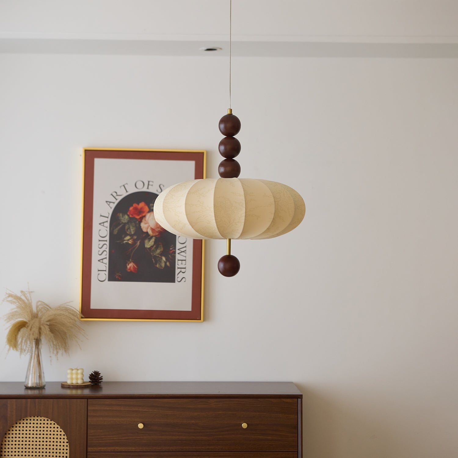 Adelaide Fabric Pendant Light T1574