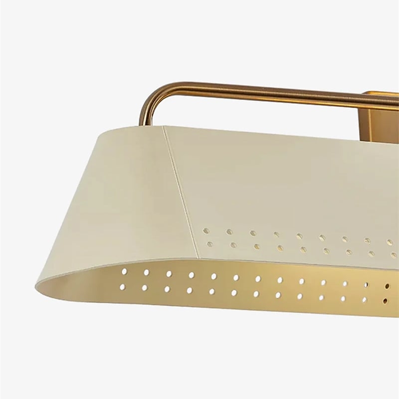 Libris Wall-Mounted Picture Light - Modern Steel Frame with Soft Sand Shade for Entryway T606