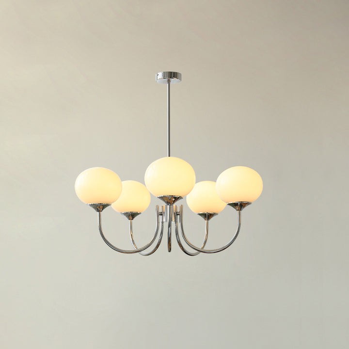 Bauhaus Glass Ball Marshmallow Chandelier S200