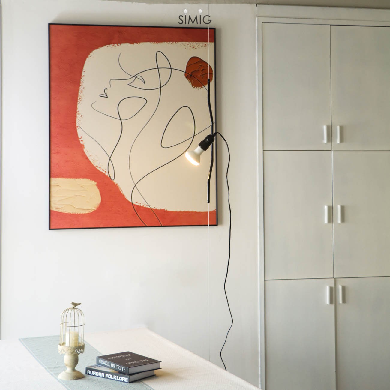 Fluxo Ceiling Lamp - Adjustable Design Lamp for Bedroom
