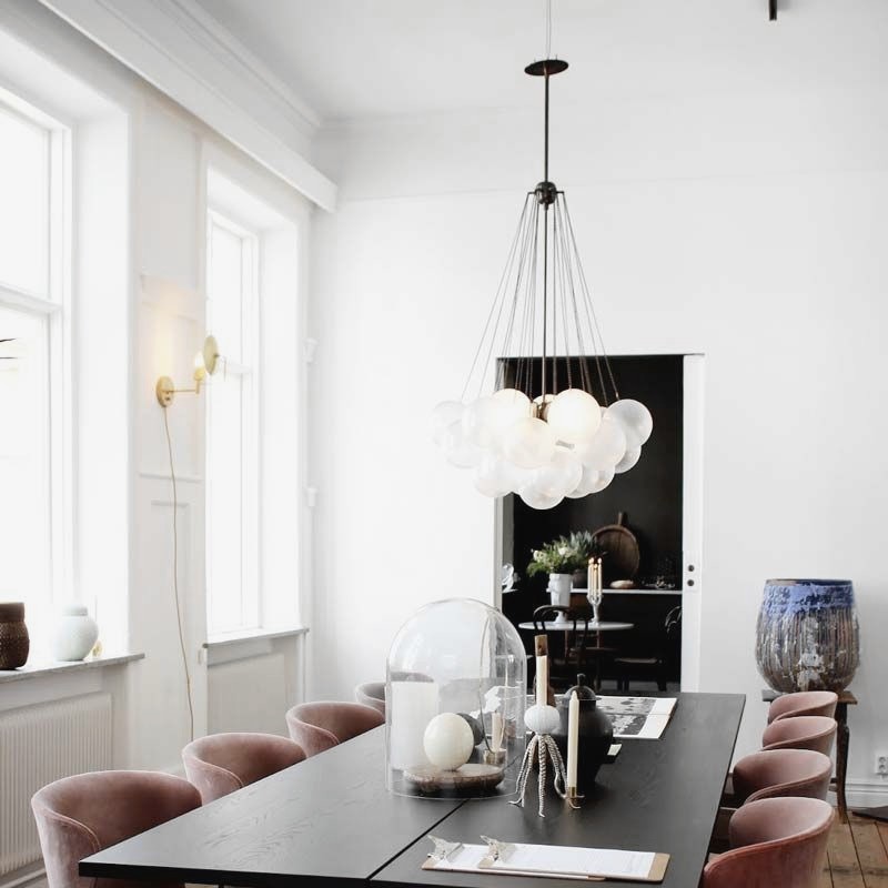 Cloud Orb Chandelier