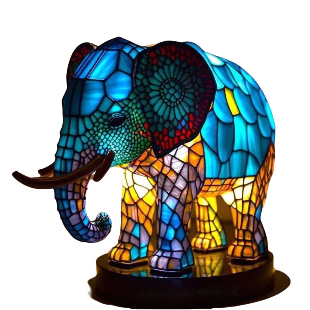 Magical Animal Statue Resin Table Lamp M537