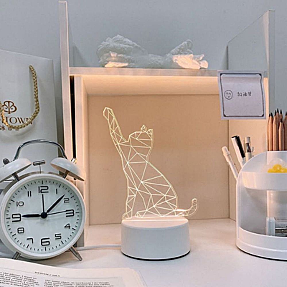 Cartoon 3D Desk Lamp