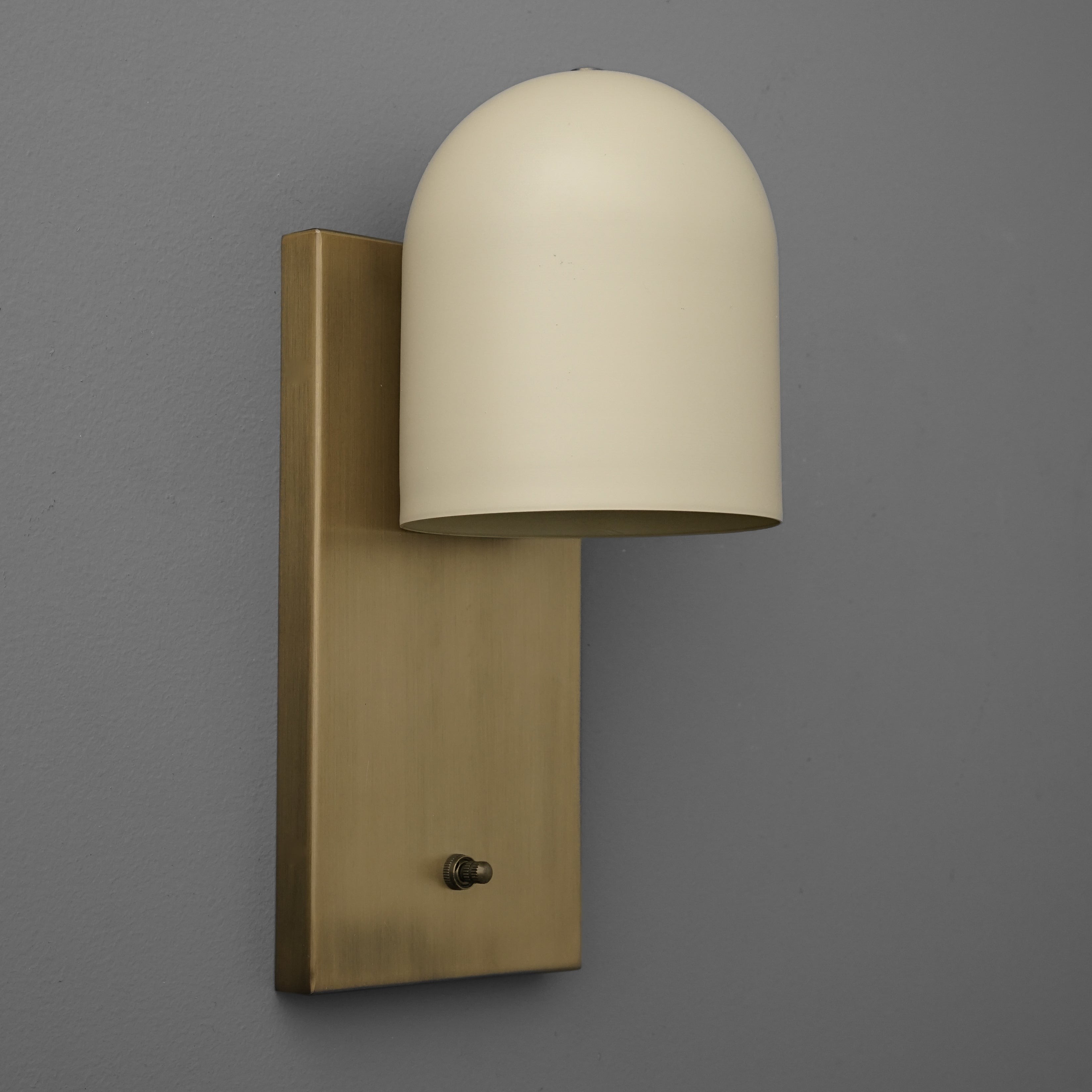 Metio Dome Elegant Wall Sconce Lighting - Classic Dome Shade Interior Fixture T406