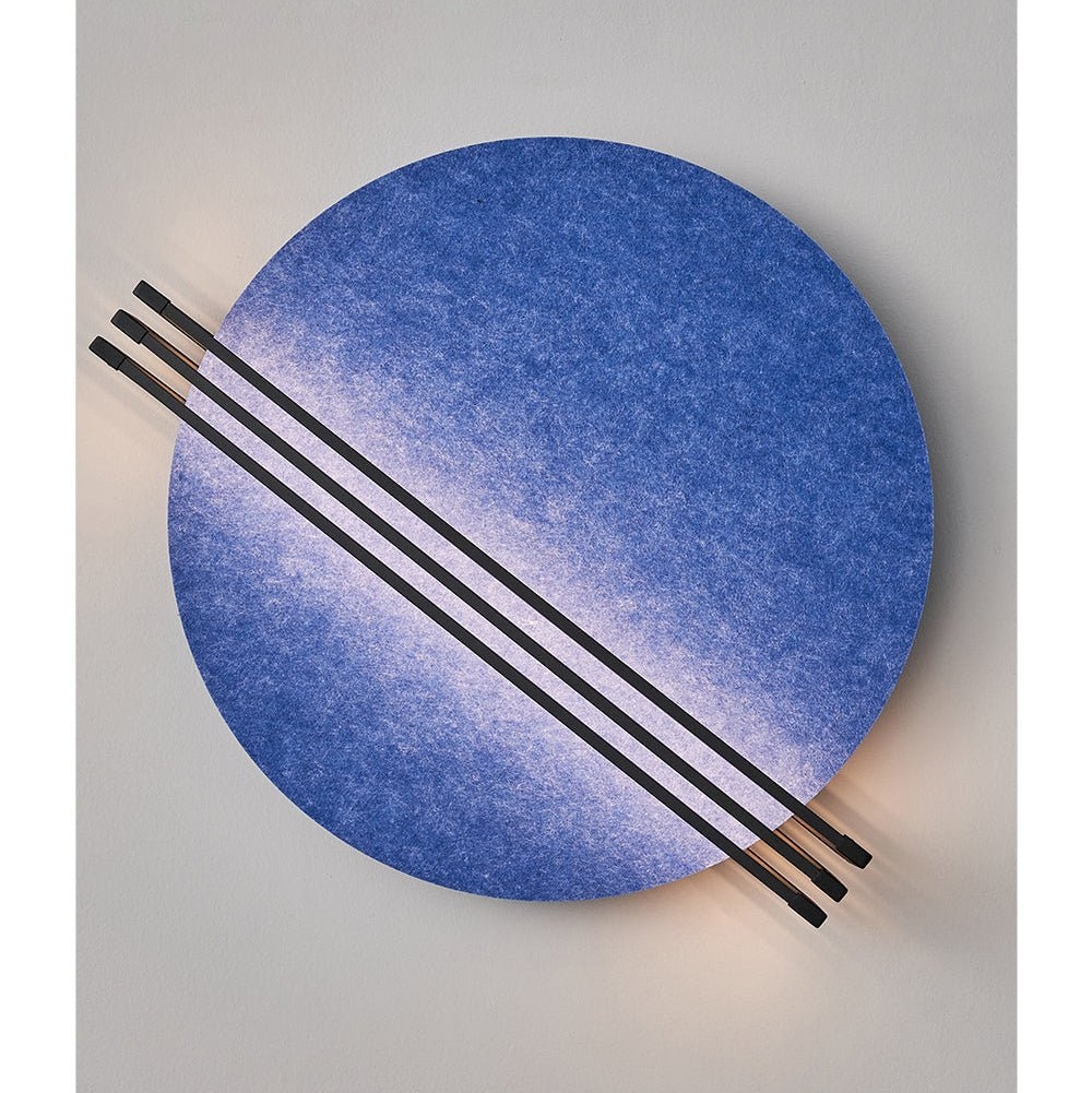 Abstract Sunrise Felt Wall Sconce T1605