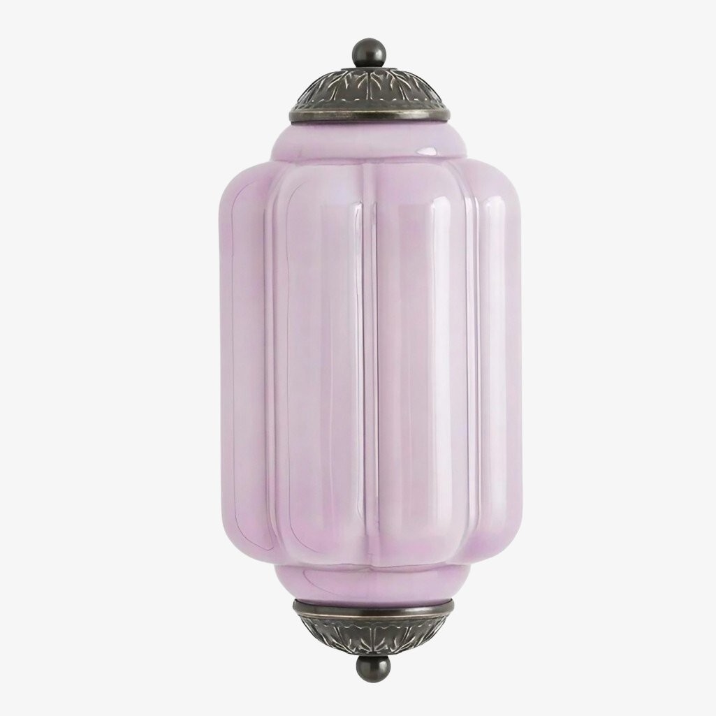 Eloise Elegant Glass Wall Sconce - Vintage Lighting for Bedroom T290