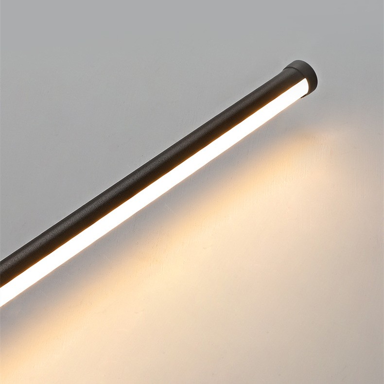 Industrial Modern Black Linear LED Wall Lights S114