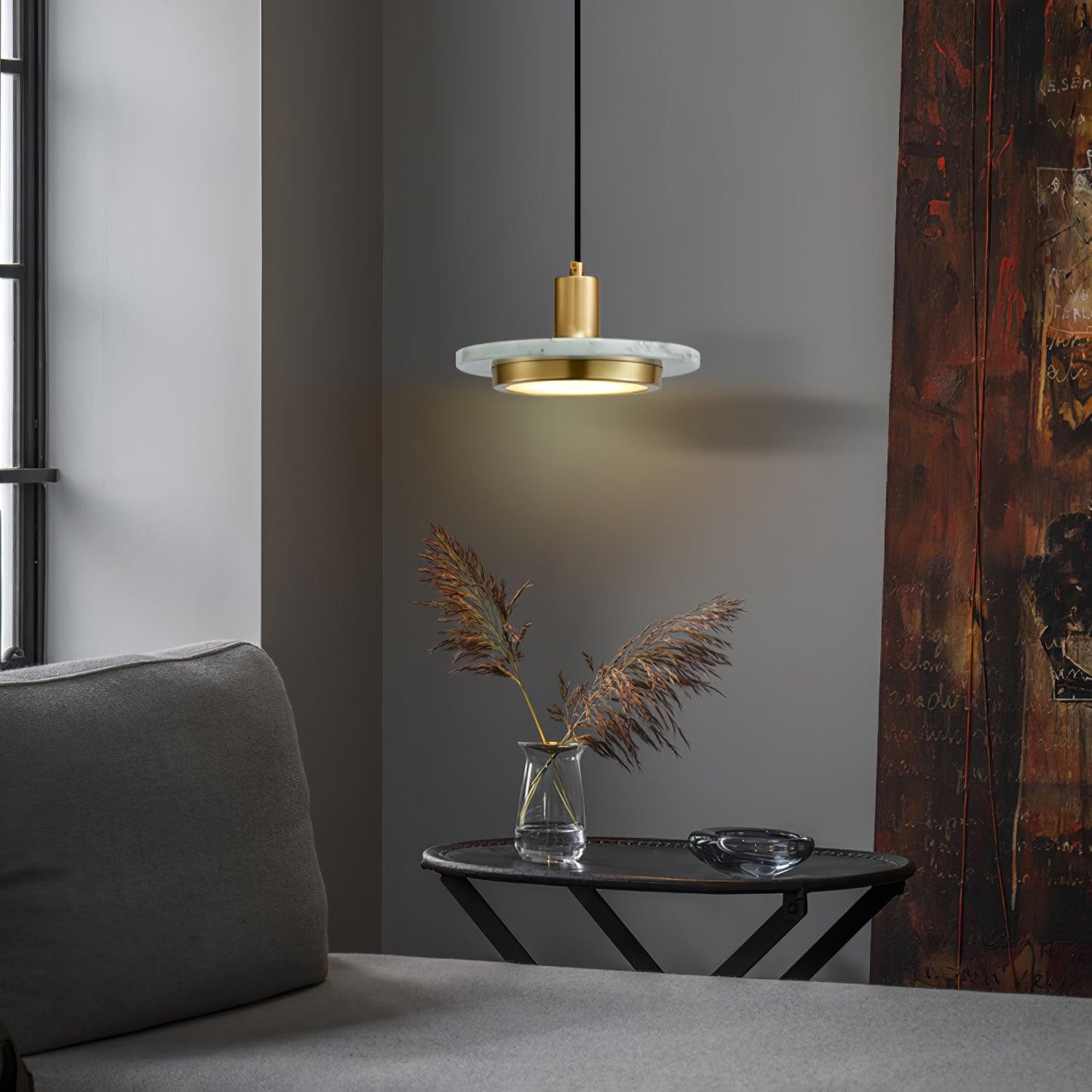 Double Circle Pendant Light M559