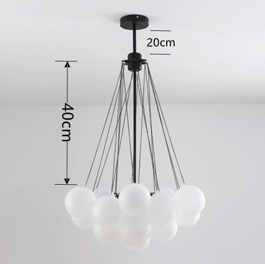 Cloud Orb Chandelier