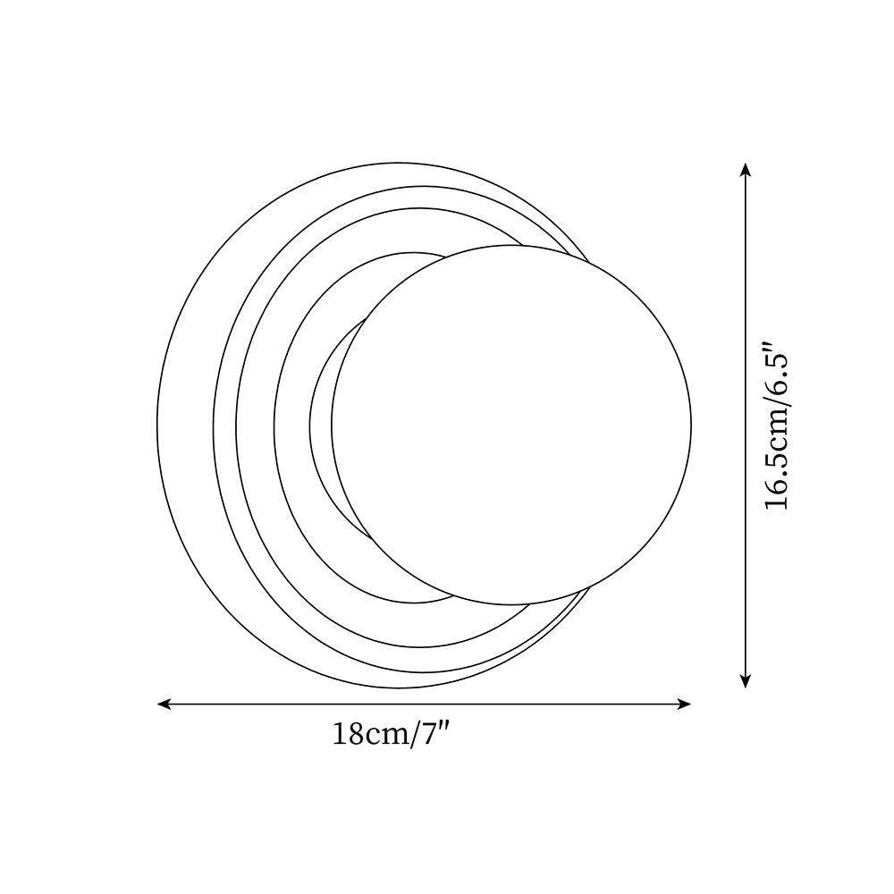Modern Minimalist Round Wall Lamp M289