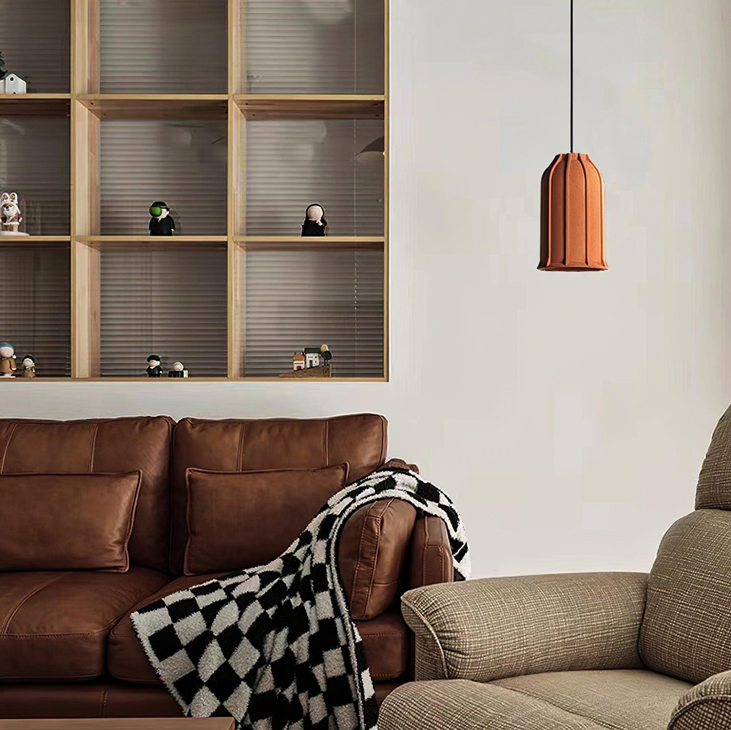 Industrial Style Cement Terracotta Craft Pendant Light M317